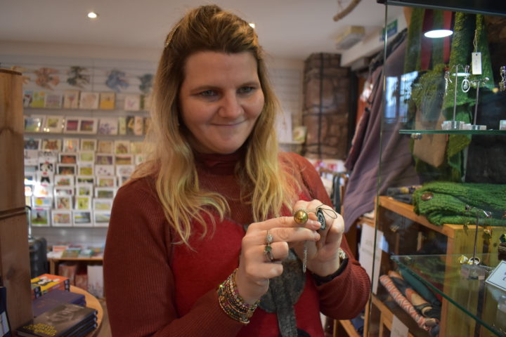 A person we support's work experience in Taurus Crafts, Camphill Village Trust