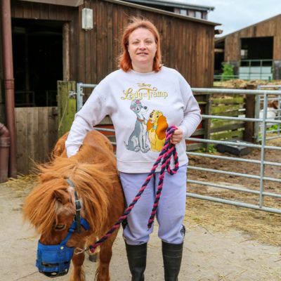 One of the people we support at the RDA National Championships