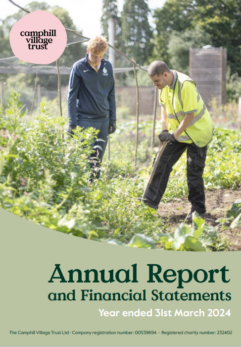 Annual report front cover