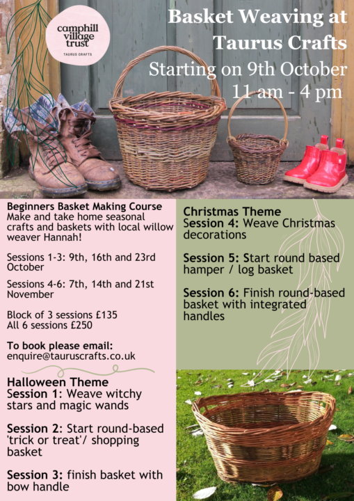 Basket making poster