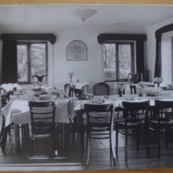 Dining room in Botton hall 1950s