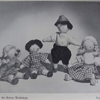 Waldorf rag dolls from the 60s