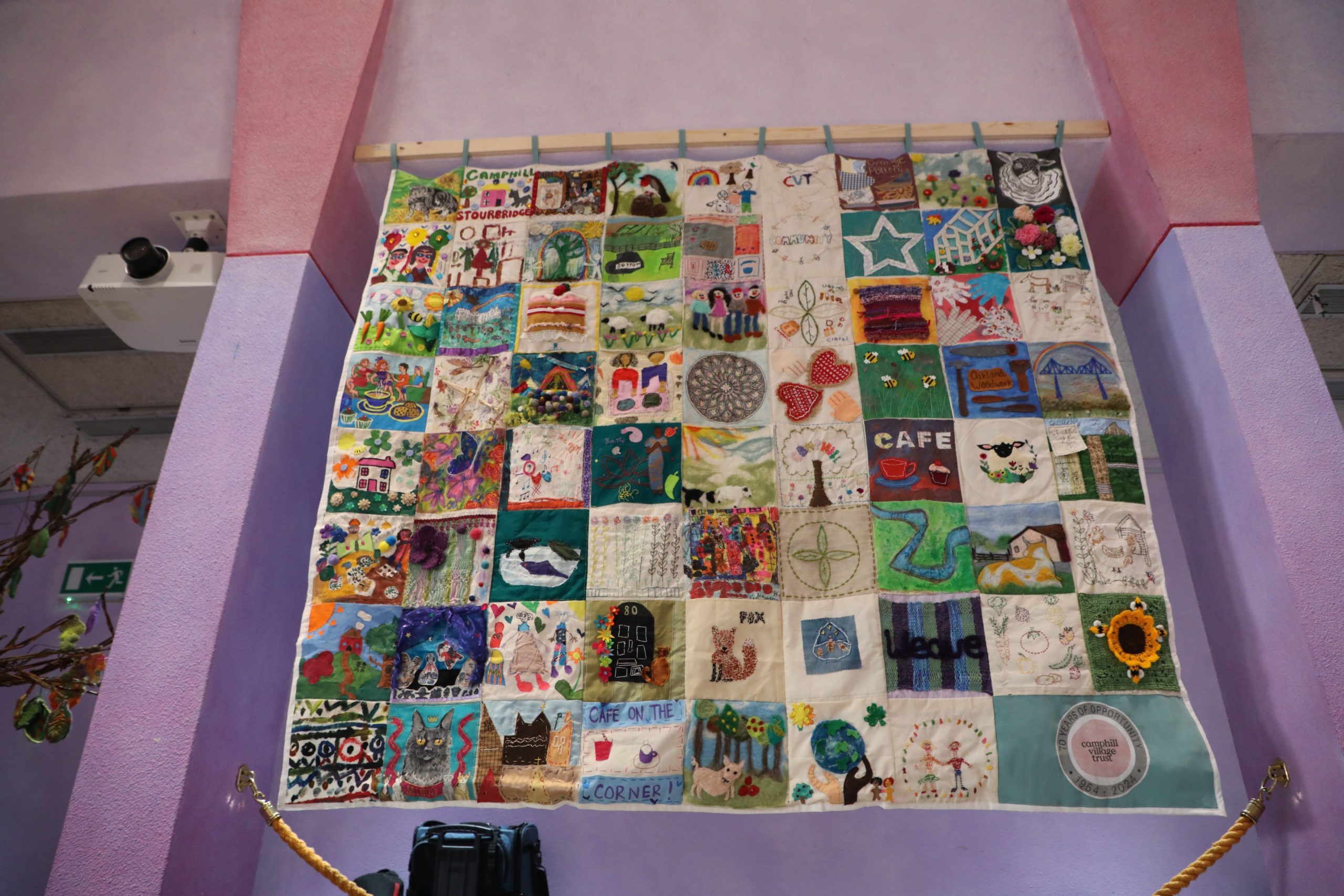 70th anniversary quilt