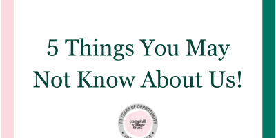 5 Things You May Not Know About Us!