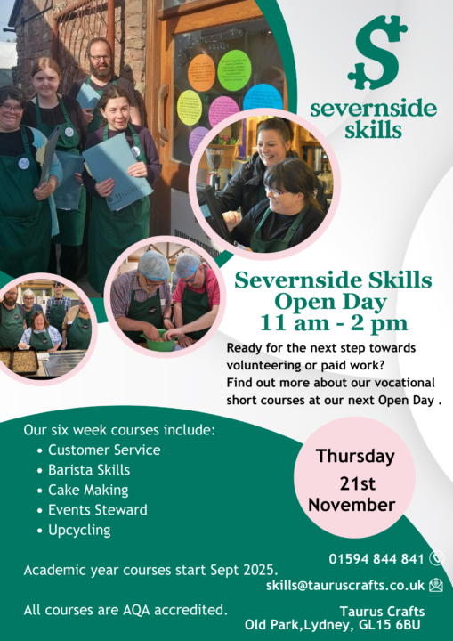 Severnside Skills open day flyer