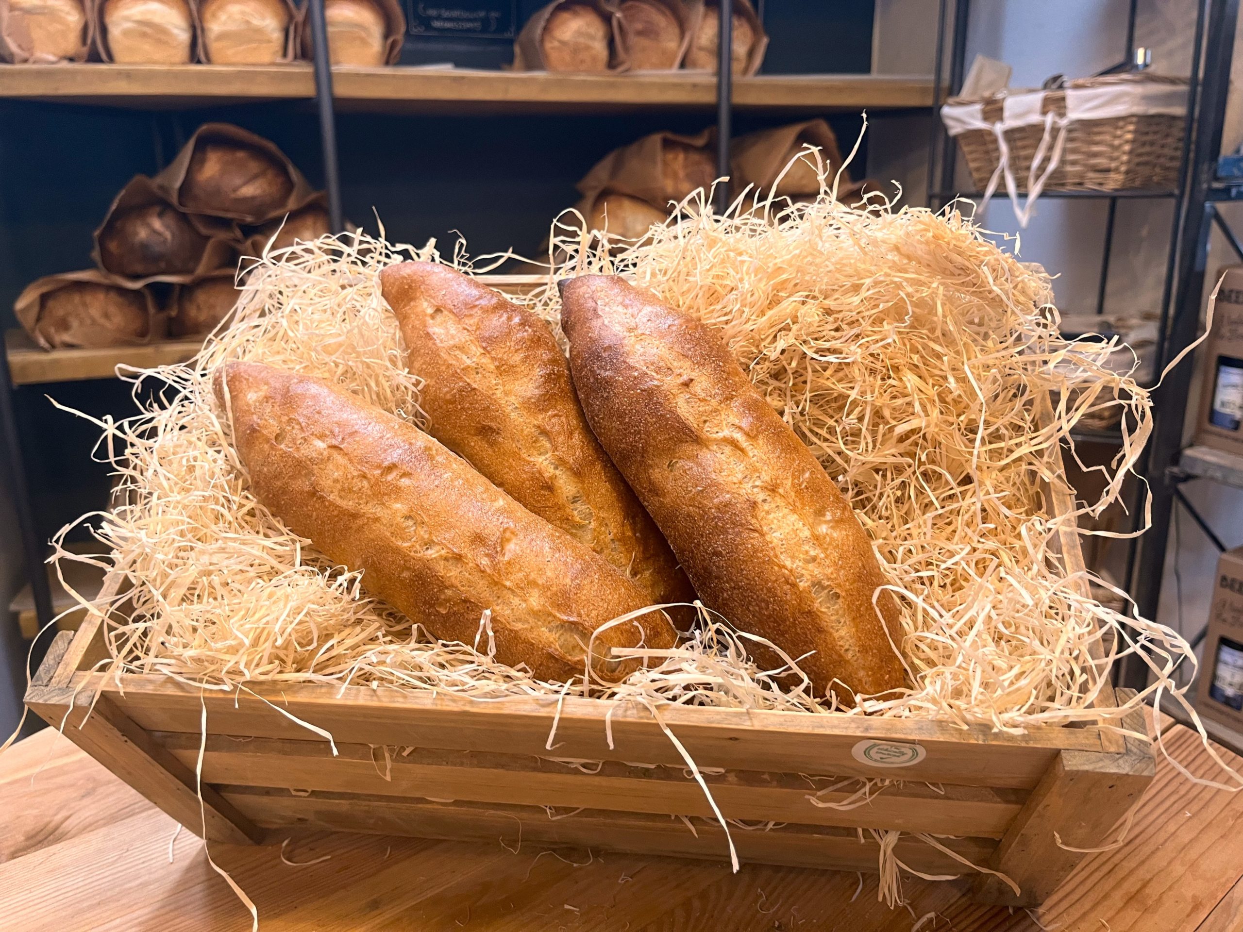 3 baguettes