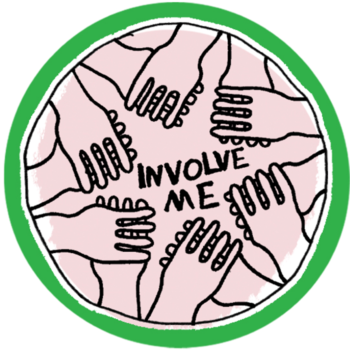 Involve Me logo co-production